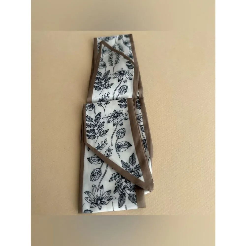 Boho flower scarf M1665